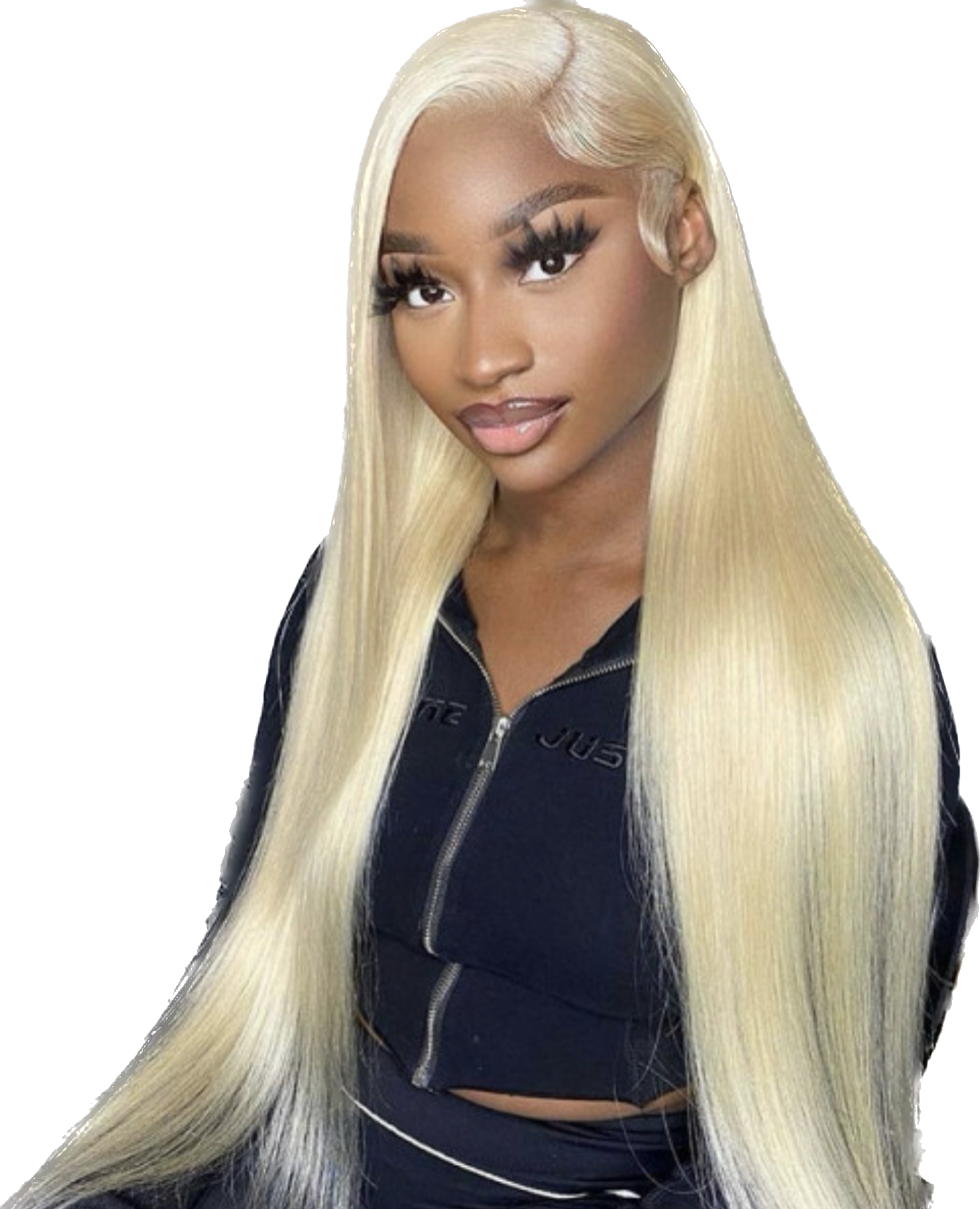 24" Transparent Lace Front BLONDE Wig