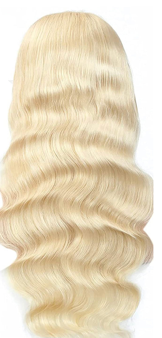 24" Transparent Lace Front BLONDE Wig